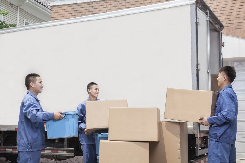 Organized student belongings for relocation in Northkensington