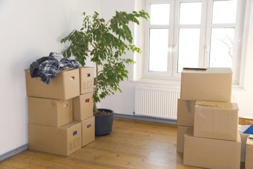 Furniture loading process during Northkensington home relocation