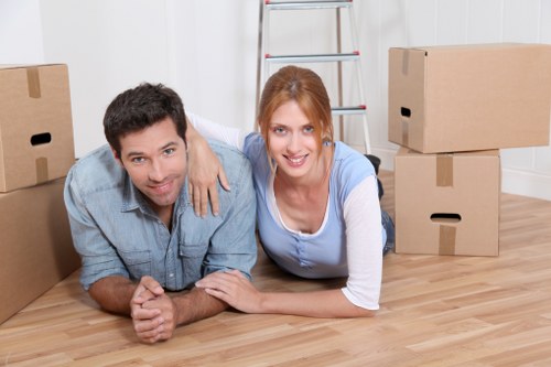 Professional removals crew planning a smooth relocation process