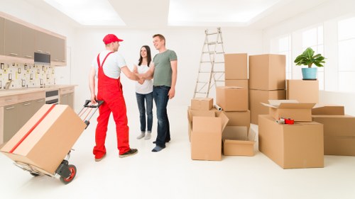 Office relocation logistics in Northkensington
