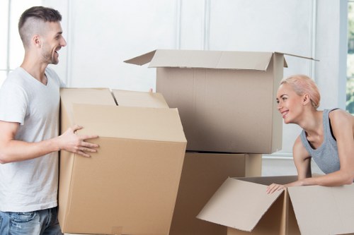 Commercial furniture removals in Northkensington with office items